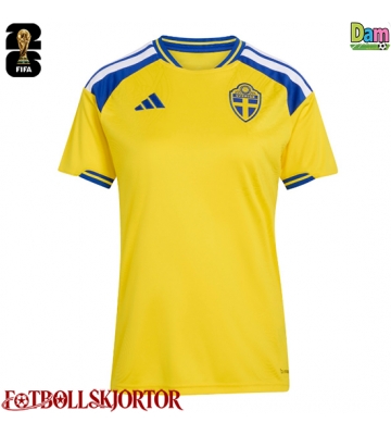 Sverige Hemmatröja Dam VM 2026 Kortärmad